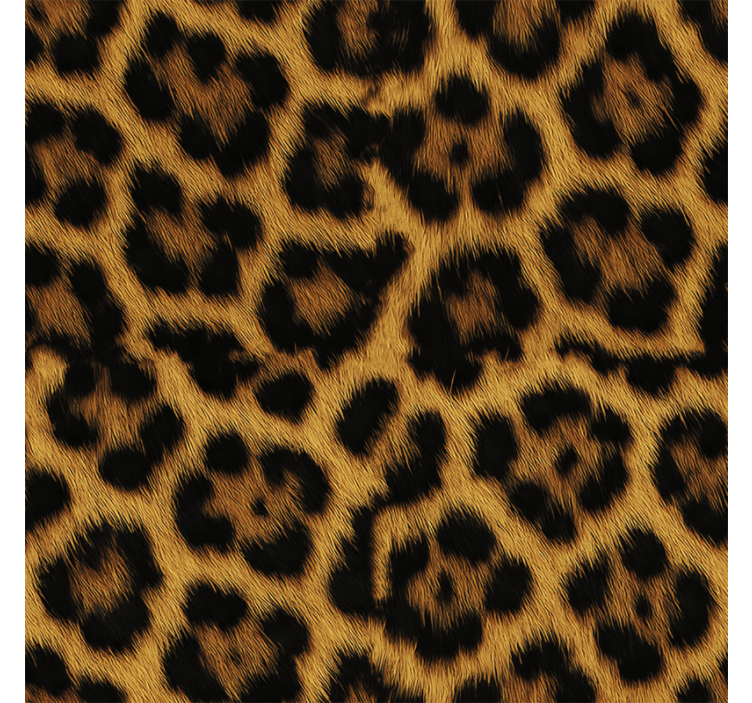 Tapeta do ložnice s motivem huňatého leoparda - TenStickers