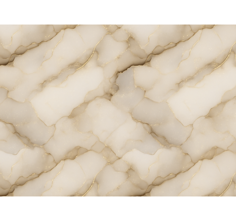 Tapeta do ložnice luxusní bílý a zlatý mramor - TenStickers