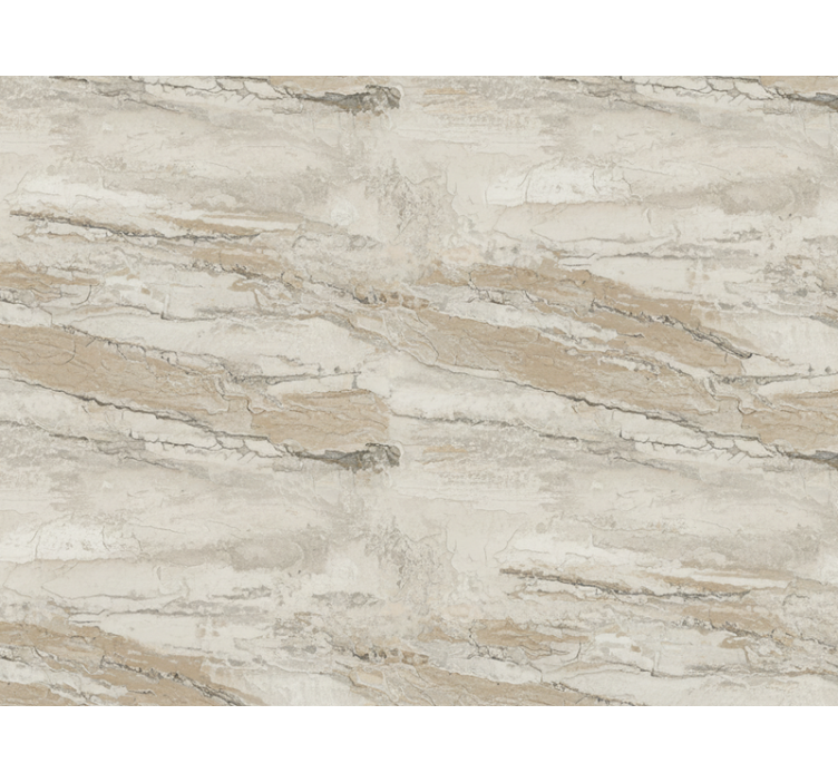 Béžová tapeta s chladnou jednobarevnou strukturou - TenStickers