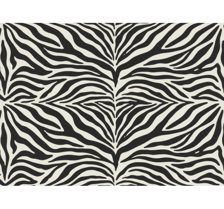 Zebra tapeta realistický vzor zebry - TenStickers