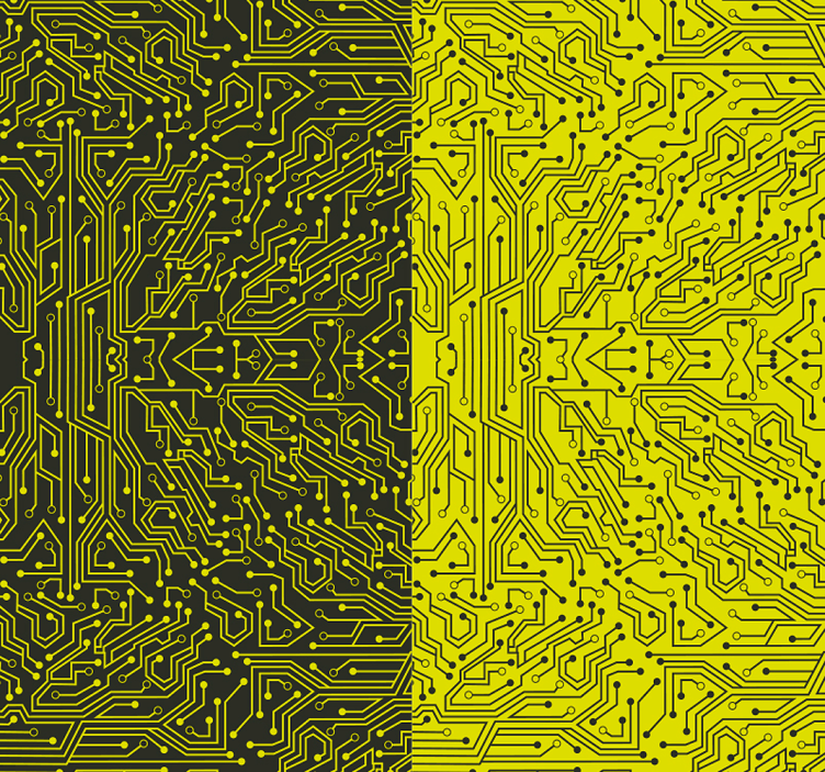 Abstraktní tapeta linky metra - TenStickers