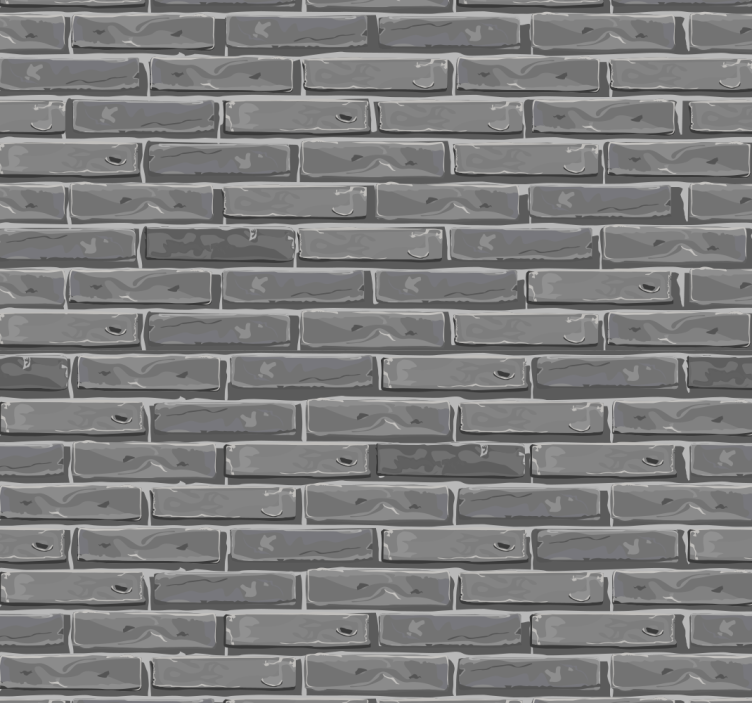 Ve stínu cihlové tapeta - TenStickers