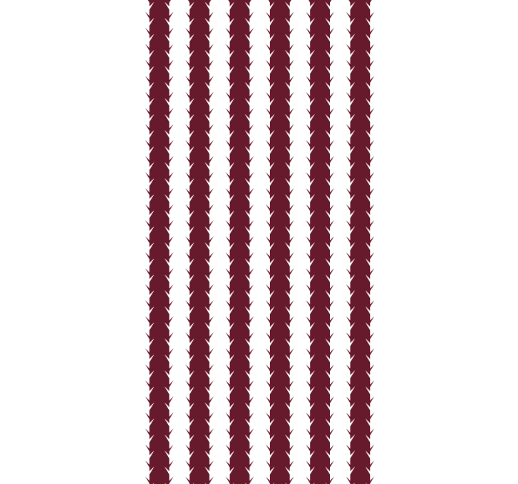 Geometrický vzor listů Tapeta do obývacího pokoje - TenStickers