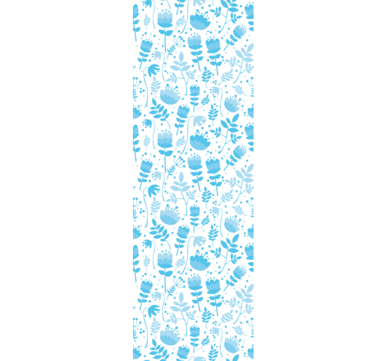 Lidové květiny květinové tapeta - TenStickers