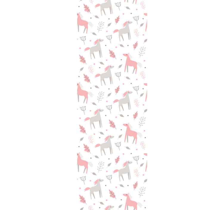 Zvířecí tapeta z koňského dřeva - TenStickers