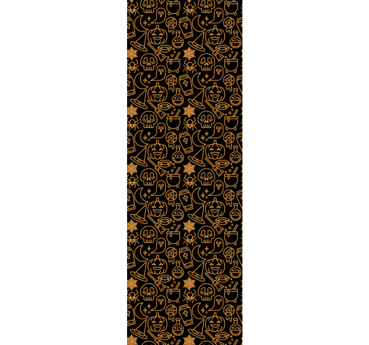 Strašidelné snímky sezóny Tapeta pro předvečer Všech svatých - TenStickers