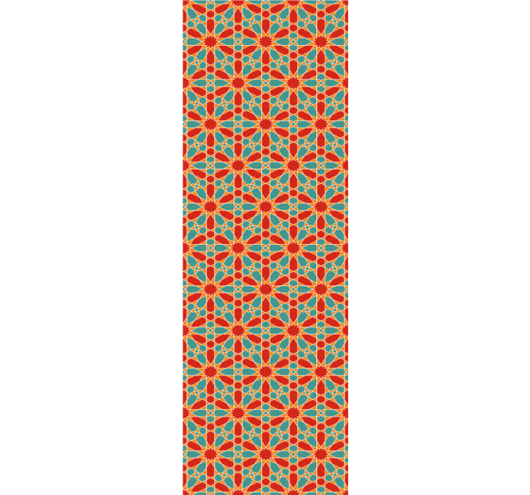 Bezešvé arabské geometrický ornament tapeta - TenStickers