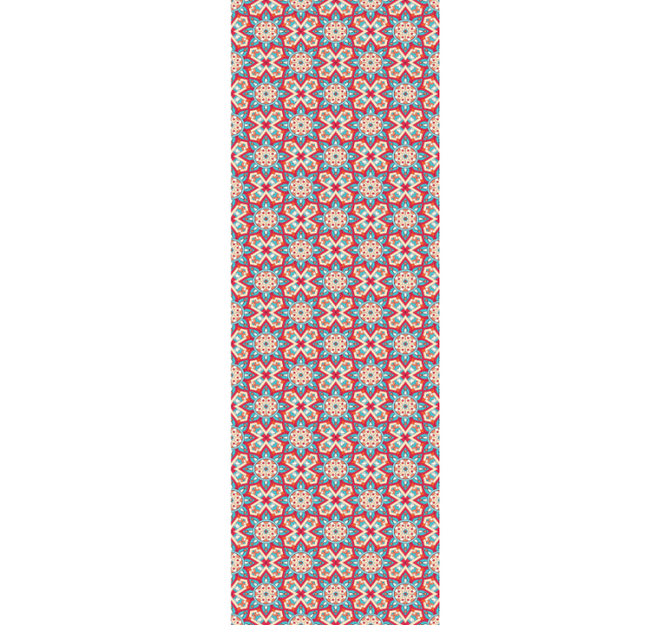 Bezešvé mandala ornament květinové tapeta - TenStickers