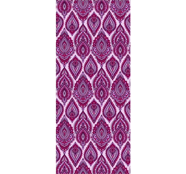 Ozdobený paisley Ozdobná tapeta - TenStickers