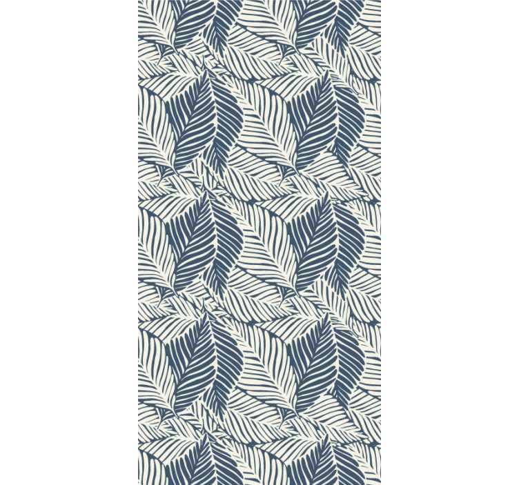 Listové vzory Příroda tapeta - TenStickers