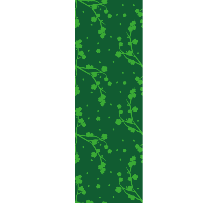 Botanická zeleň Dopisní tapeta - TenStickers