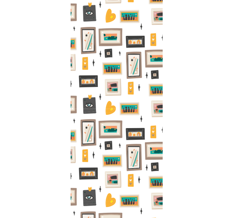 Retro kancelářské motivy Průmyslové tapety - TenStickers