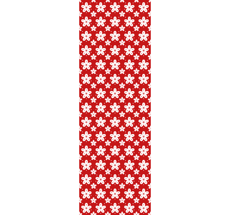 Starý styl japonské květinové tapeta - TenStickers