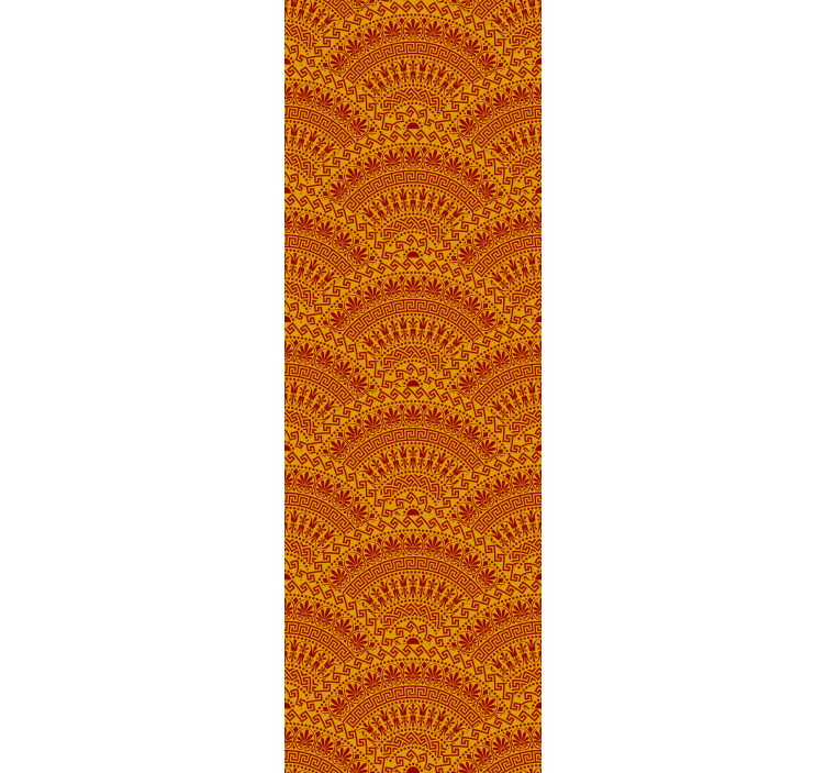 Geometrické obloukové vzory Geometrická tapeta - TenStickers