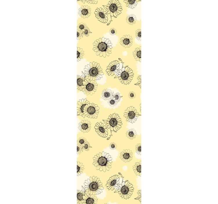 Květinové vzory květinová tapeta - TenStickers