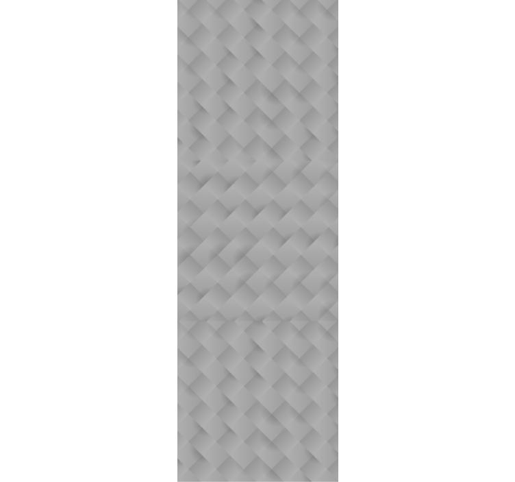 Geometrická hloubka Šedá tapeta - TenStickers