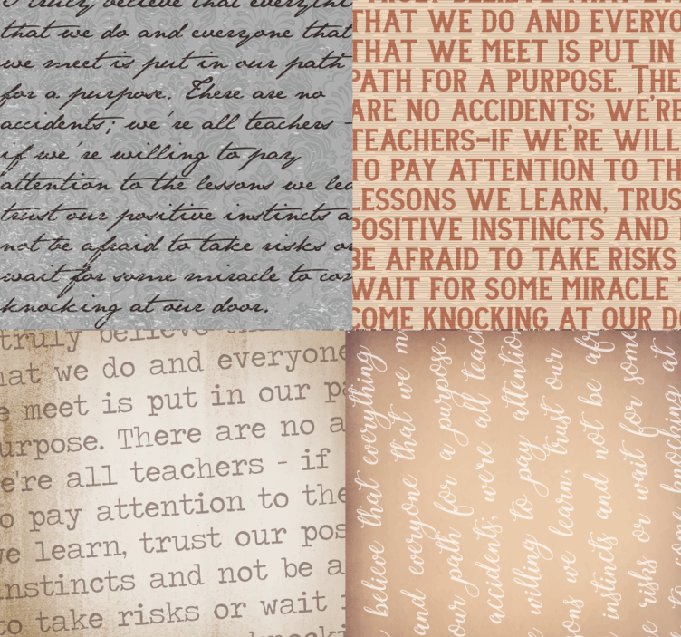 Marla gibbs - já opravdu věřím dopis tapeta - TenStickers