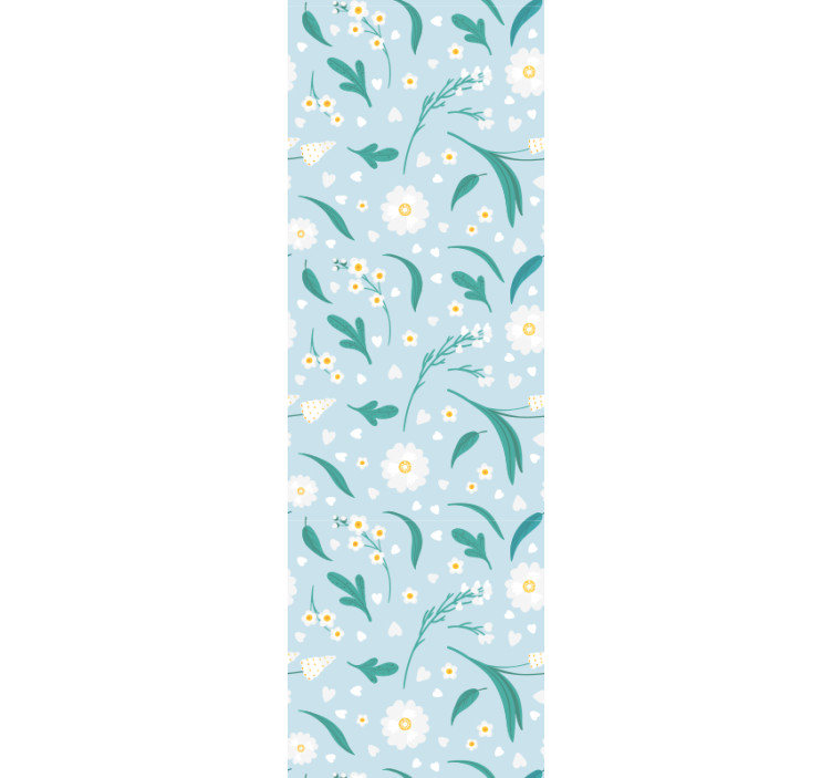 Sedmikráska květiny padající květina tapeta - TenStickers