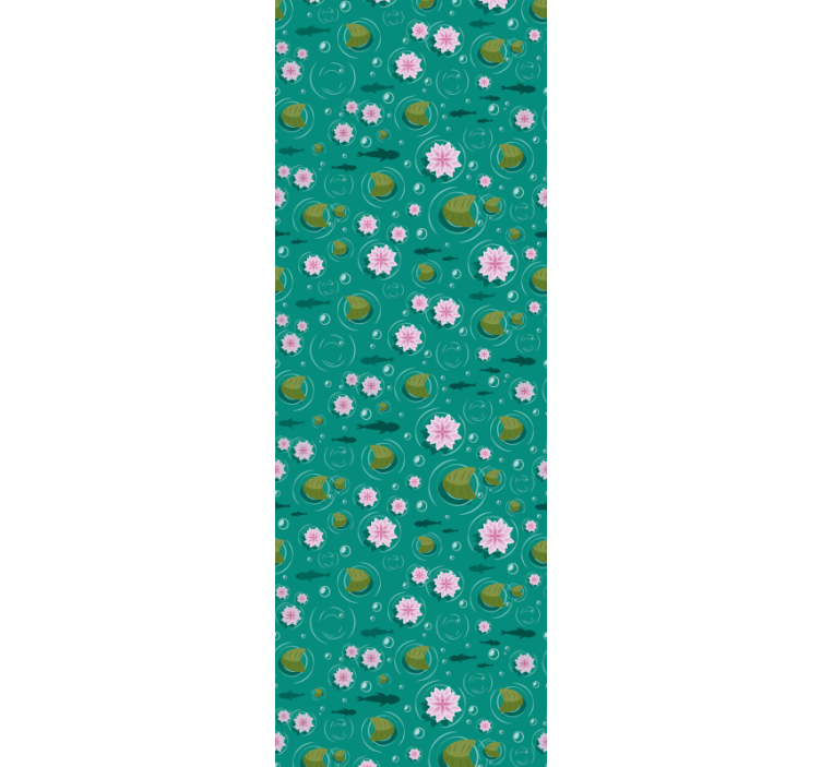 Vodní květy Příroda tapeta - TenStickers