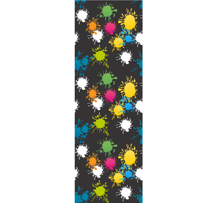 Barevné party art tapeta - TenStickers