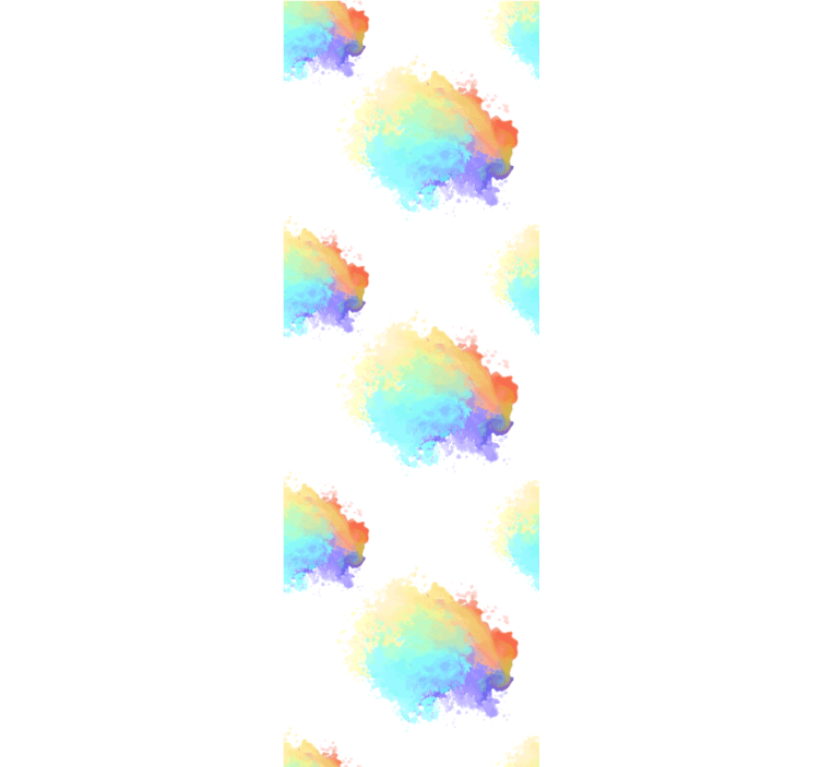 Stříkající barvy strana abstraktní tapeta - TenStickers