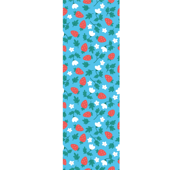 Jahodové květy Příroda tapeta - TenStickers