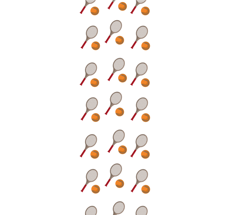 Tenis inspirovaný Tapeta na míru - TenStickers