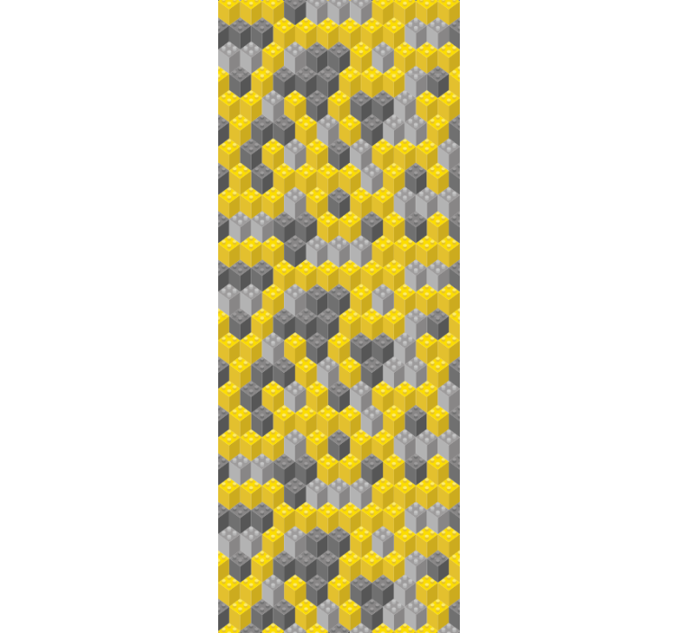 Geometrický plást Geometrická tapeta - TenStickers