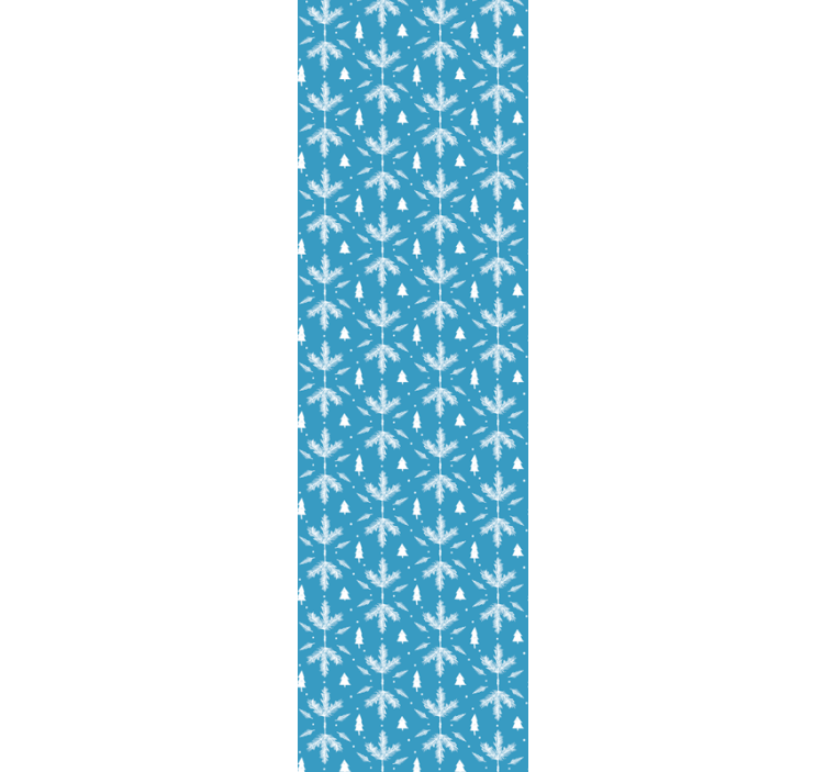 Složité sněhové vločky Umělecká tapeta - TenStickers