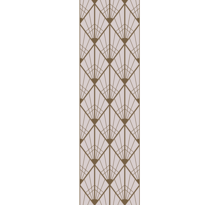 Geometrický design ventilátoru Geometrická tapeta - TenStickers