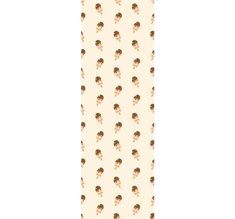 Roztomilé děti zmrzliny čelí moderní tapeta - TenStickers