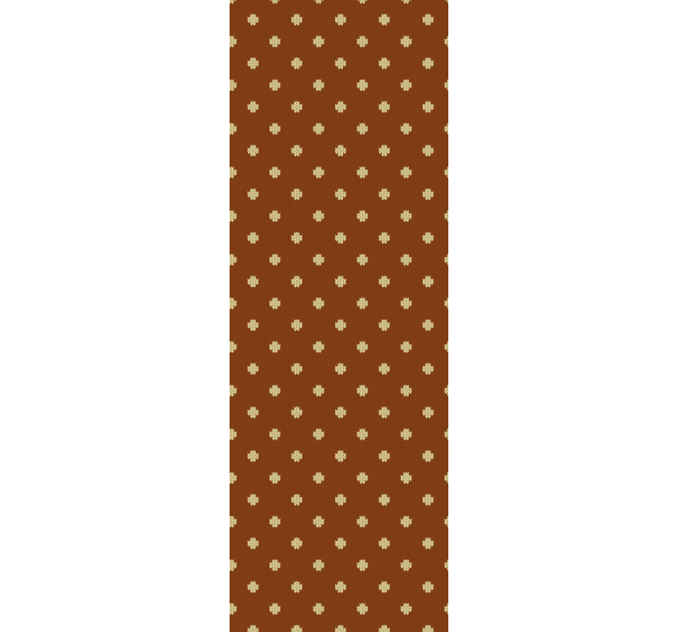 Polka dot pletené vzor svatební tapeta - TenStickers