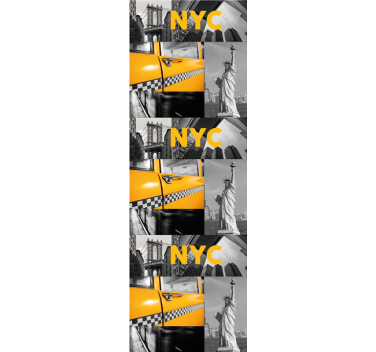 Městská koláž město a země tapeta - TenStickers