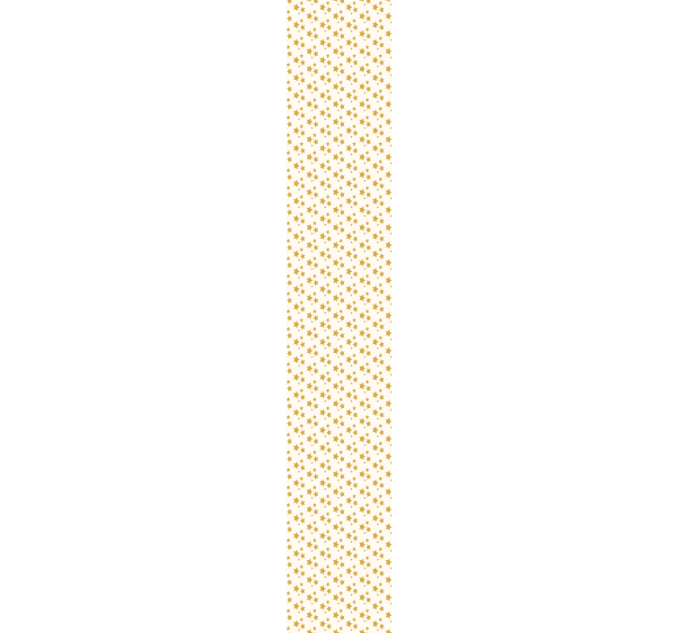 Zlatý hvězdný vzor Hvězdná tapeta - TenStickers