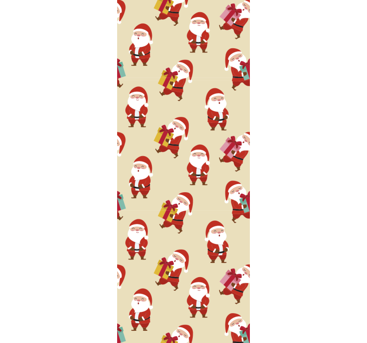 Slavnostní postavy Vánoční tapeta - TenStickers