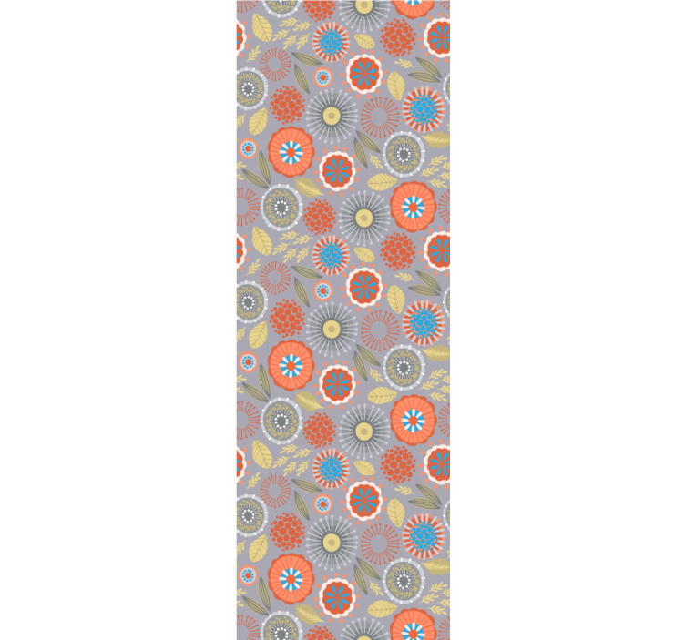 Květinový výbuch květinová tapeta - TenStickers