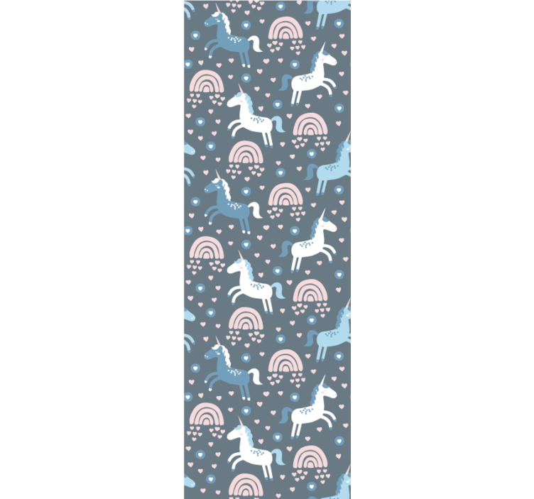 Motiv žirafy duhy Zvířecí tapeta - TenStickers