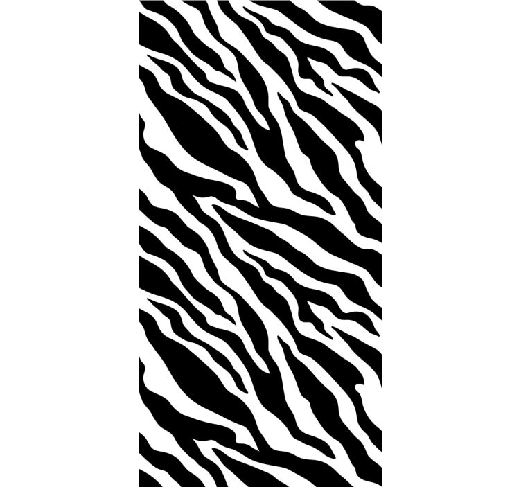 Zebří pruh Zebra tapeta - TenStickers