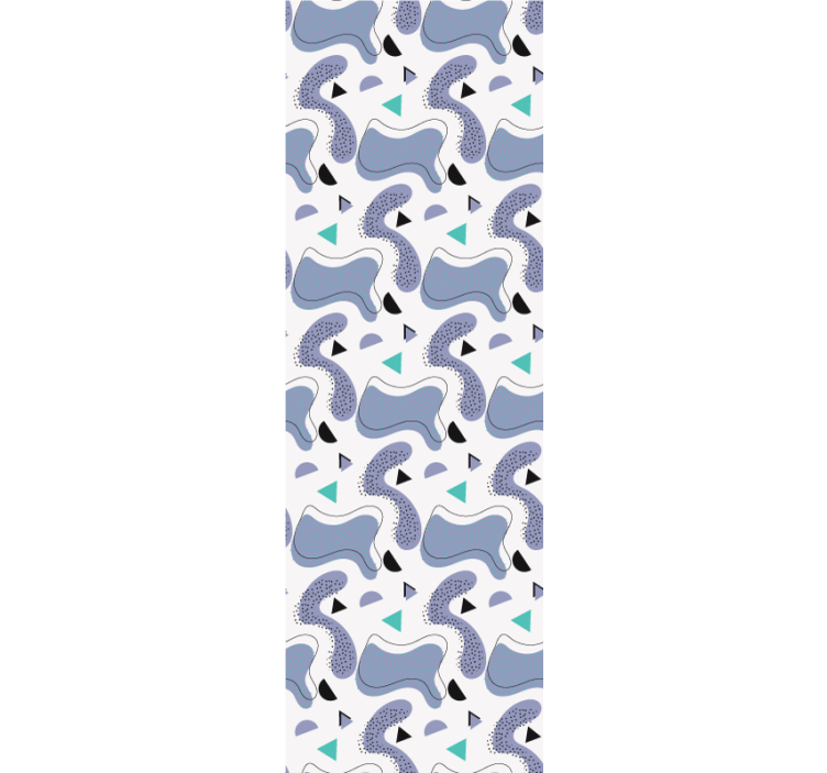 Abstraktní tvary soubor Abstraktní tapeta - TenStickers