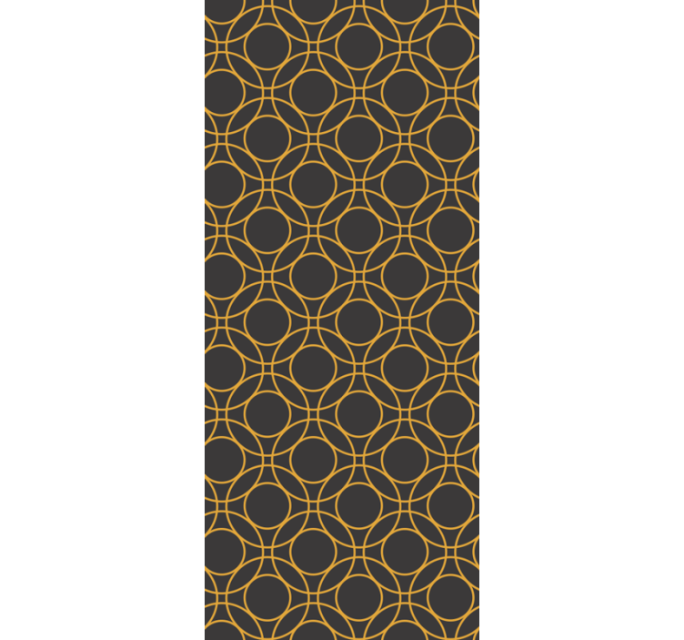 Design kruhového vzoru Tapeta do koupelny - TenStickers