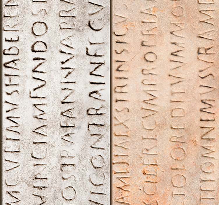 Epigraf dopis vinyl tapeta - TenStickers