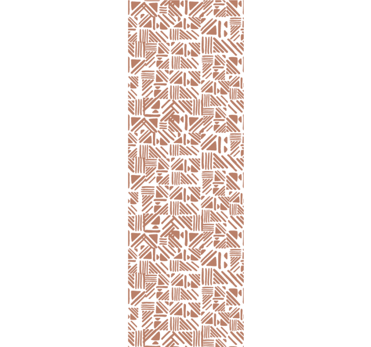 Abstraktní geometrické vzory Geometrická tapeta - TenStickers