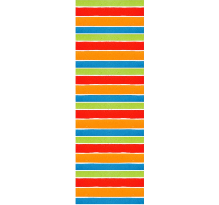Vícebarevné pruhy Pruhovaná tapeta - TenStickers