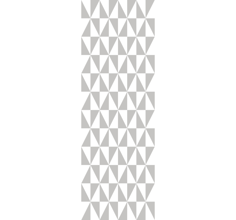 šedé a bílé kosočtvercové čtvercové tapeta - TenStickers