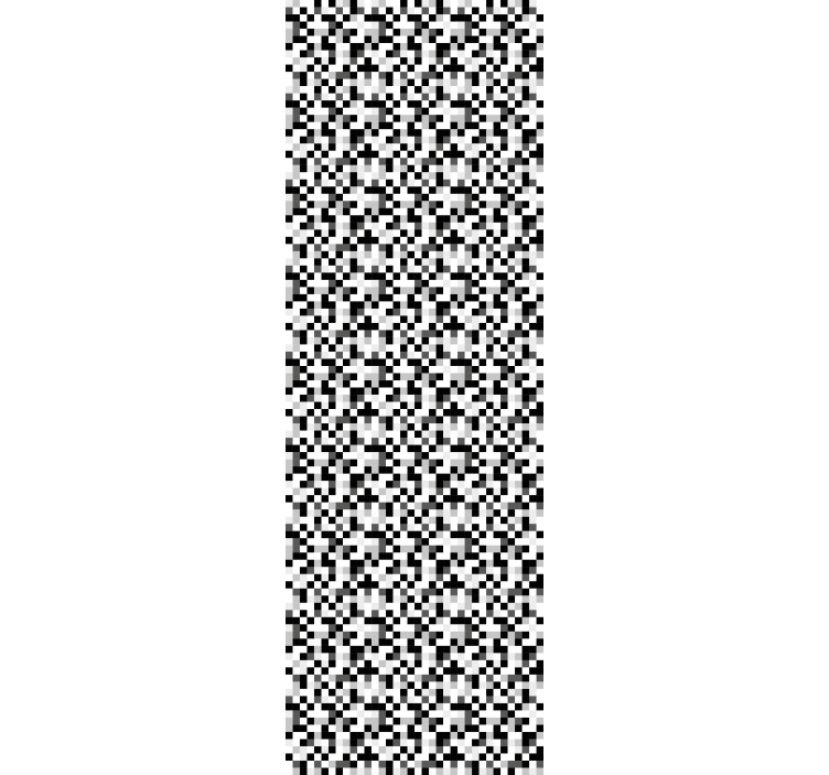 Geometrický houndstooth Geometrická tapeta - TenStickers