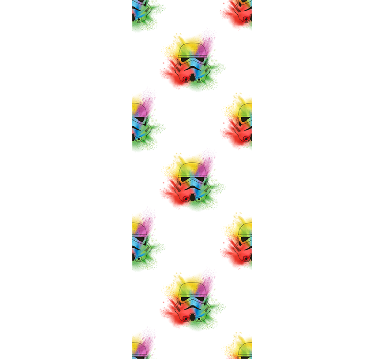 Barevné brouk ilustrace Umělecká tapeta - TenStickers