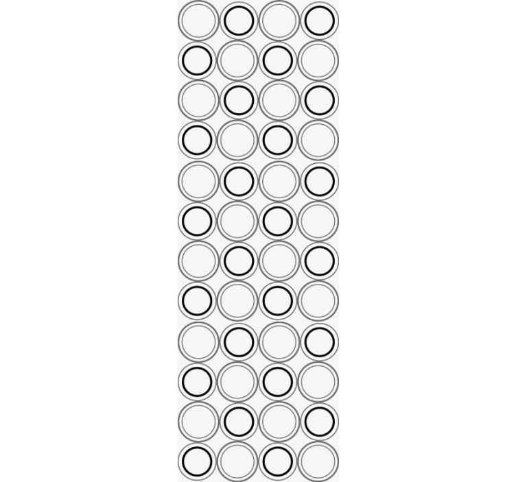 Zřetězený vzor Tapeta tečka - TenStickers