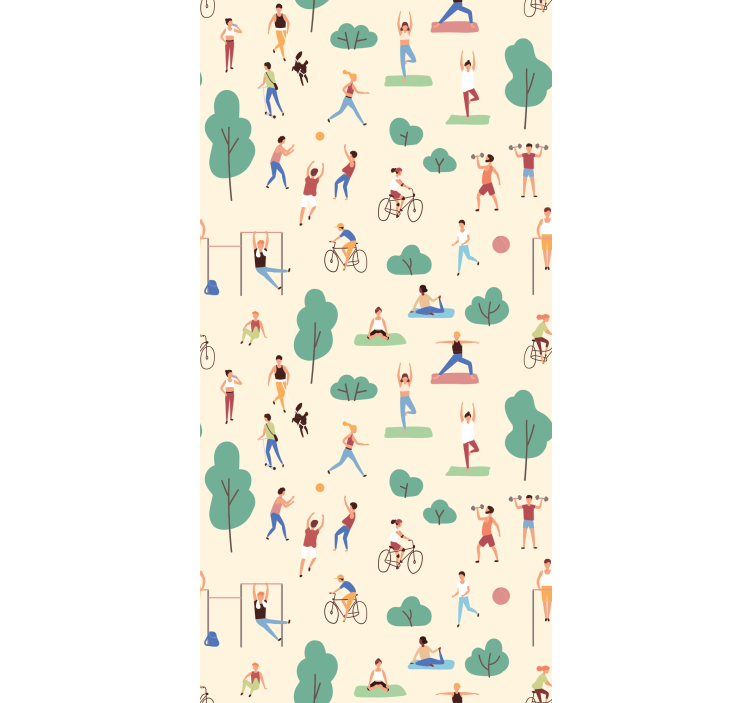 Venkovní aktivity Příroda tapeta - TenStickers