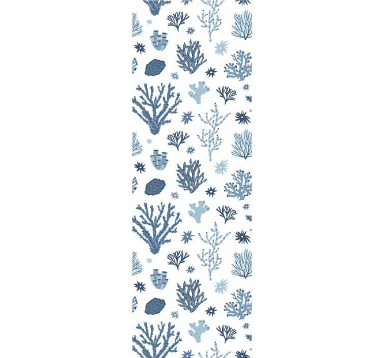 Vzory oceánské flóry Příroda tapeta - TenStickers