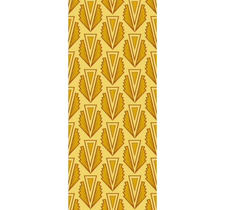 Stylový chevron vzor Geometrická tapeta - TenStickers